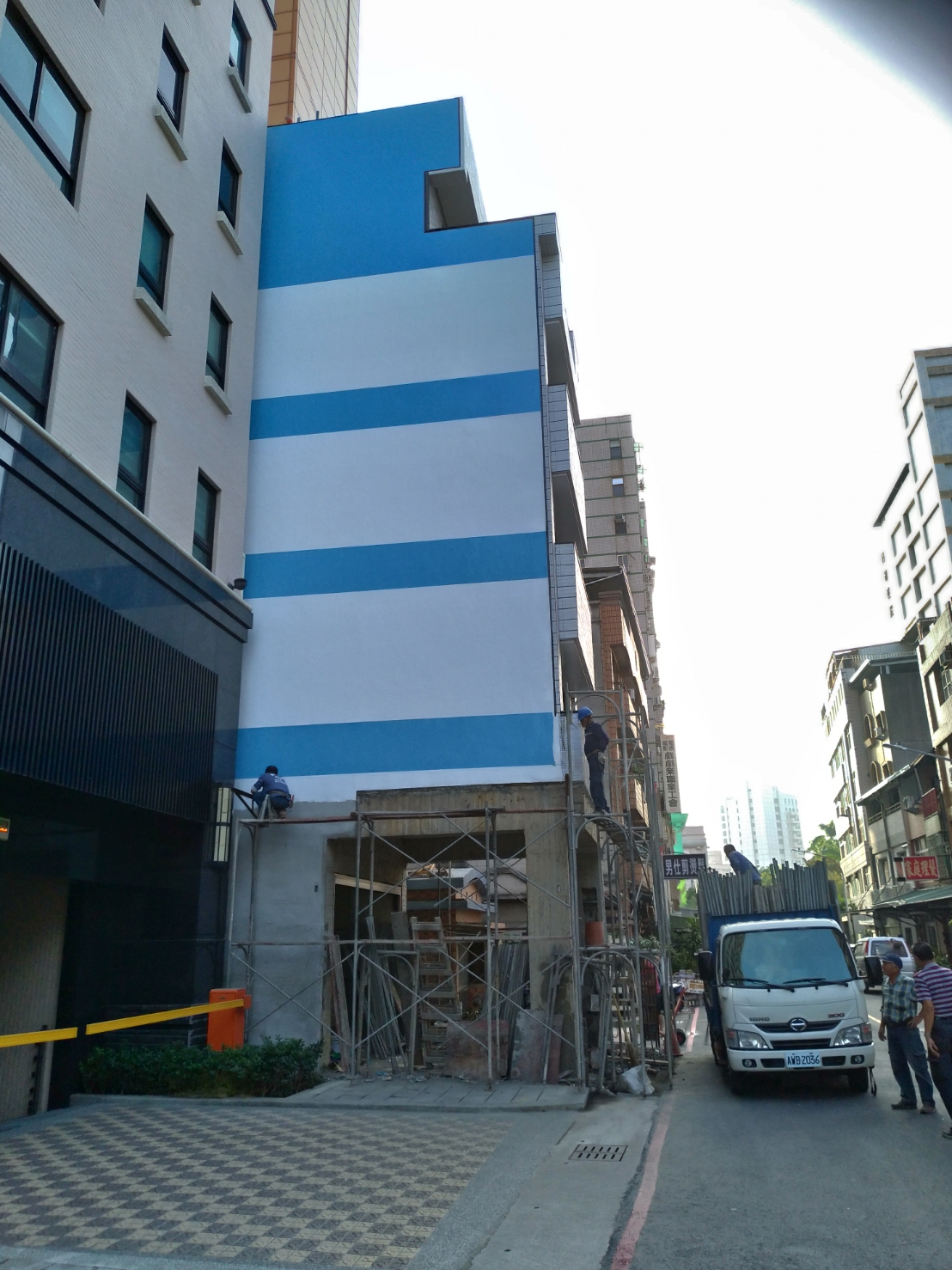新建透天外牆油漆